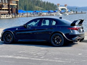 Alfa Romeo Giulia Trunk Spoiler - Carbon Fiber - GTAm Style - Koshi